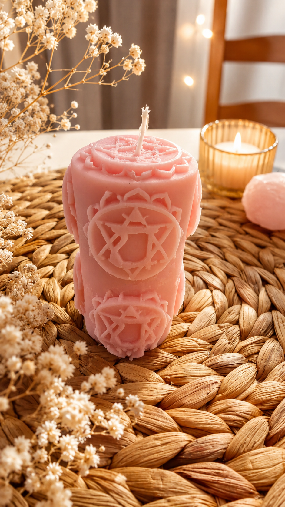 Vela Chakra Corazón